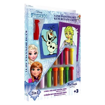 Disney İkili Kum Boyama Seti Frozen Elsa Ve Olaf