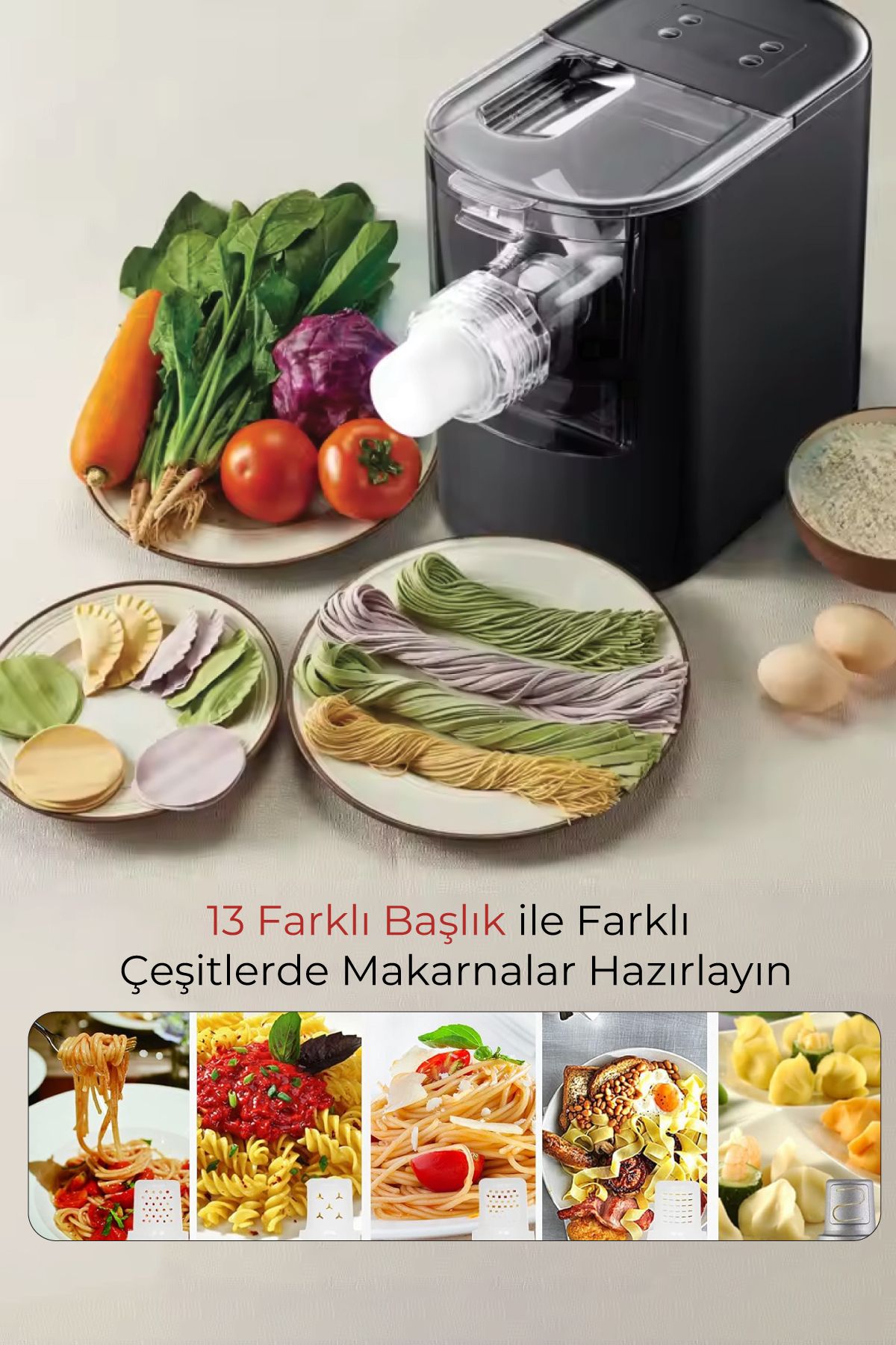 kochler Pratik Otomatik Makarna ve Erişte Yapma Makinesi kochler Pratik Otomatik Makarna ve Erişte Yapma Makinesi