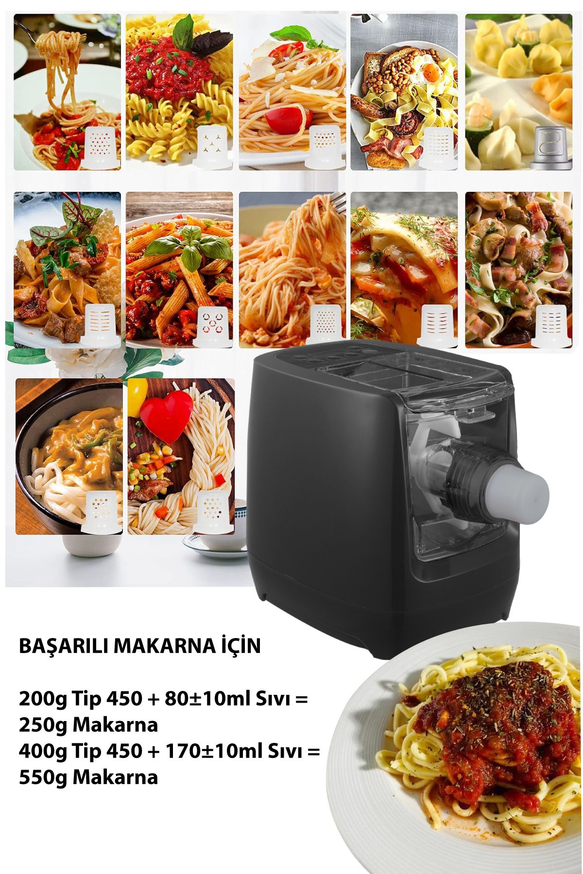 kochler Pratik Otomatik Makarna ve Erişte Yapma Makinesi kochler Pratik Otomatik Makarna ve Erişte Yapma Makinesi