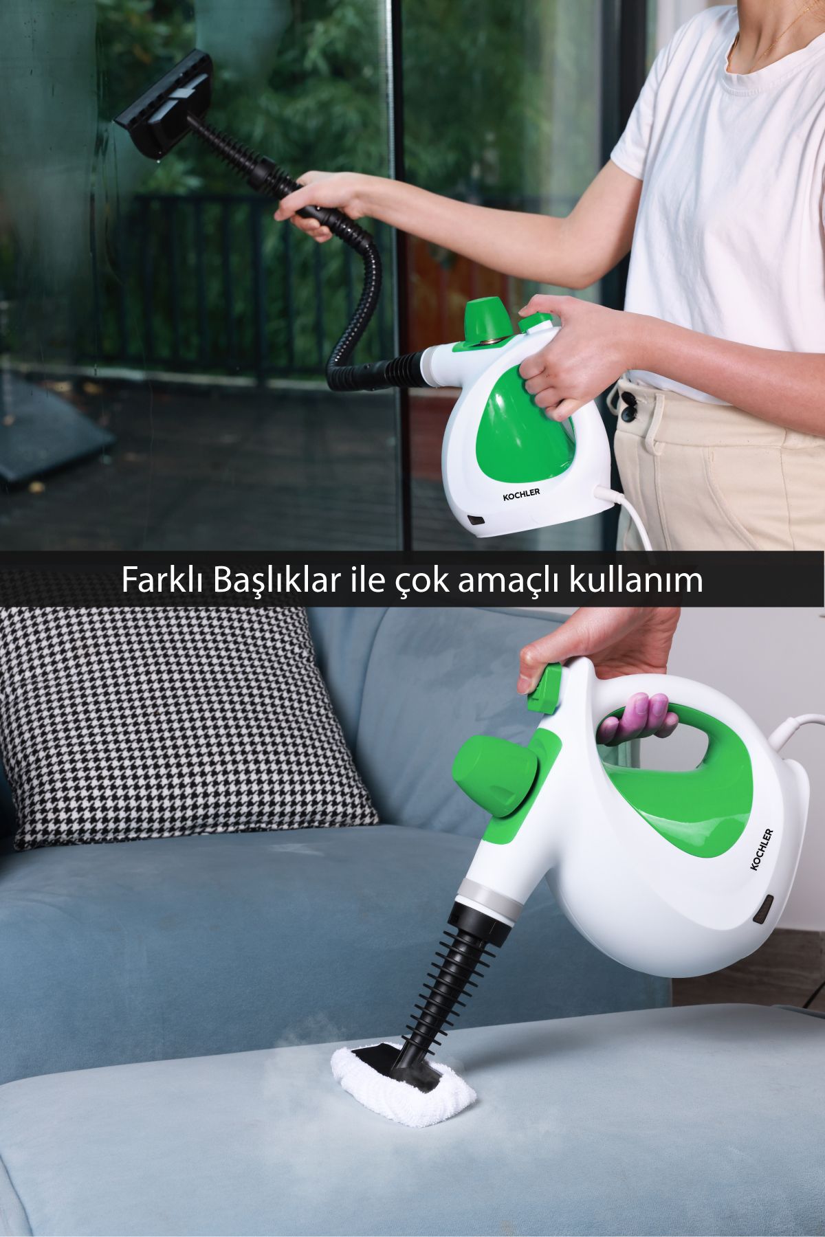 Kochler WHL-603 Çok Fonksiyonlu El Tipi Basınçlı Buharlı Temizlik Makinesi-132°C, 2m Kablo Kochler WHL-603 Çok Fonksiyonlu El Tipi Basınçlı Buharlı Temizlik Makinesi-132°C, 2m Kablo