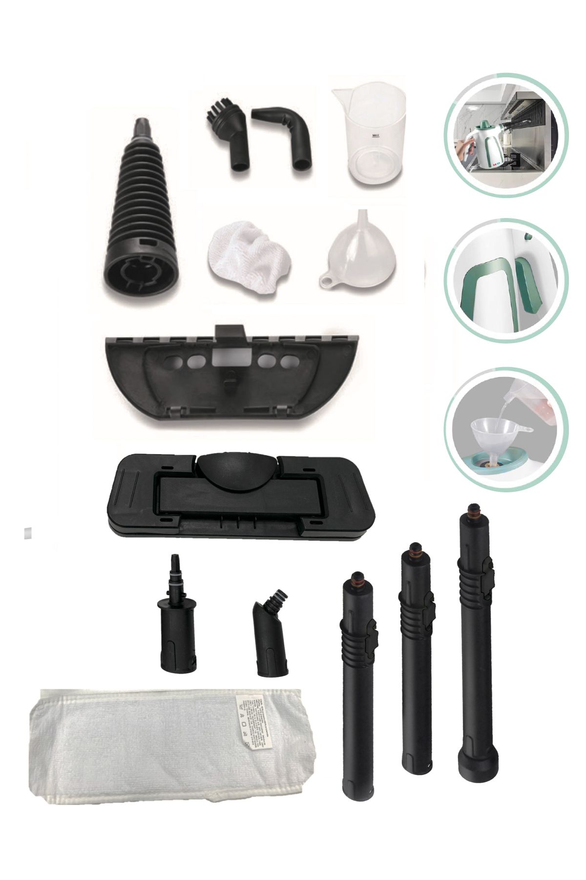 Kochler WHL-609LB 2-in-1 Buharlı Temizlik Makinesi – El Tipi ve Mop Özellikli, Çok Amaçlı Temizlik Kochler WHL-609LB 2-in-1 Buharlı Temizlik Makinesi – El Tipi ve Mop Özellikli, Çok Amaçlı Temizlik